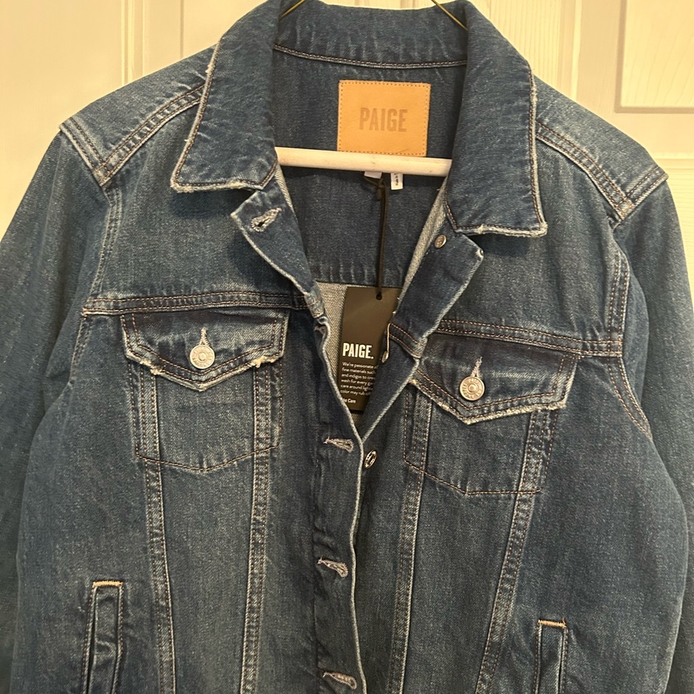 PAIGE Rowan Jean Jacket. Brand New - Picture 4 of 8